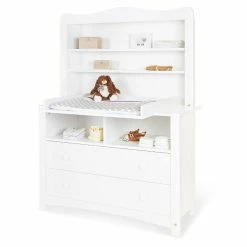 Pinolino Florentina Wickelkommode Extrabreit Inkl. Regalaufsatz