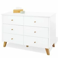 Pinolino Pan Sparset Extrabreit Inkl. Wandregal Kinderbett & Wickelkommode -Kinderwagen 133420x 01 3