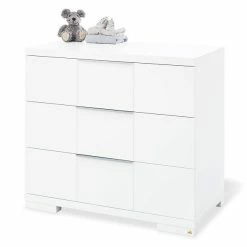 Pinolino Polar Sparset Breit Inkl. Wandregal Kinderbett & Wickelkommode -Kinderwagen 133421b 5