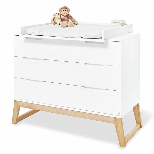 Pinolino Bridge Sparset Breit Inkl. Wandregal Kinderbett & Wickelkommode 4 Pinolino Bridge Sparset Breit Inkl. Wandregal Kinderbett & Wickelkommode – Bild 4