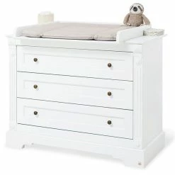 Pinolino Emilia Sparset Breit Inkl. Wandregal Kinderbett & Wickelkommode -Kinderwagen 133467b 3