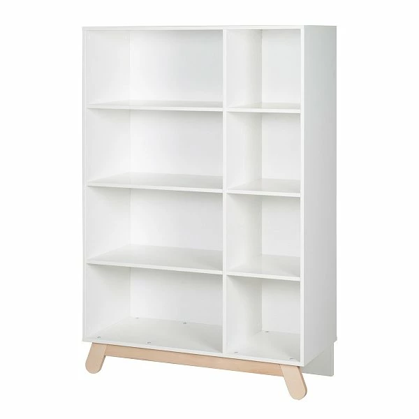 Roba Clara Spielregal Weiß/natur 1 Roba Clara Spielregal Weiß/natur