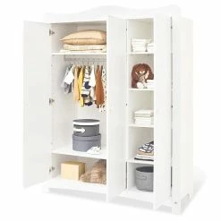 Pinolino Florentina Kinderzimmer Breit Groß Inkl. Breitem Regalaufsatz 3 Teile -Kinderwagen 140023g 07 3