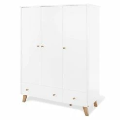 Pinolino Hilda & Pan Kinderzimmer Extrabreit Groß 3türig Inkl. Hausbett Und Wandregal -Kinderwagen 143420g 3 1