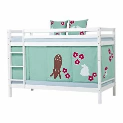 Hoppekids Etagenbett ECO Dream 90x200 Cm Mit Gerader Leiter | Teilbar -Kinderwagen 15 16 011 1