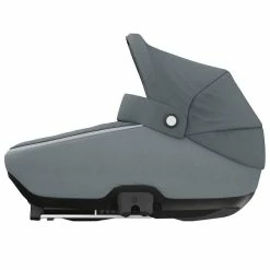 Maxi-Cosi Jade Kinderwagenaufsatz Essential Grey Gruppe 0/0+ (0-12 Kg) | Auch Im Auto Nutzbar -Kinderwagen 1510050110 2020 maxicosi carrycot jade grey essentialgrey side