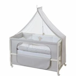 Roba Room Bed Heartbreaker Weiß Lackiert - Inkl. Zusätzlichem Seitengitter