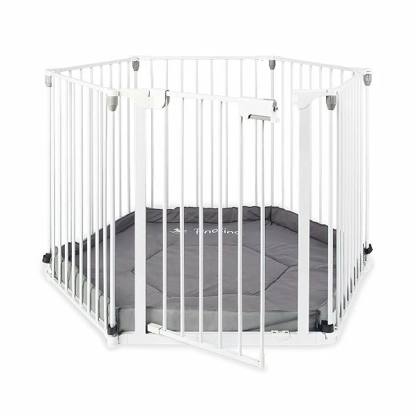 Pinolino Konfigurationsgitter - Weiß Inkl. Bodenmatte - Laufgitter Oder Schutzgitter 1 Pinolino Konfigurationsgitter - Weiß Inkl. Bodenmatte - Laufgitter Oder Schutzgitter