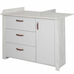 Roba Mila Wickelkommode 3 Schubladen, 1 Tür Zum Toppreis