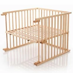 Babybay Maxi Umbausatz Zum Kinderbett Natur Lackiert