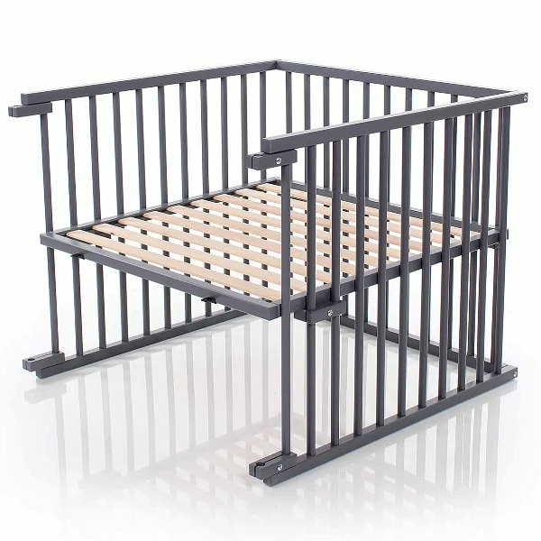 Babybay Maxi Umbausatz Zum Kinderbett Schiefergrau Lackiert 1 Babybay Maxi Umbausatz Zum Kinderbett Schiefergrau Lackiert