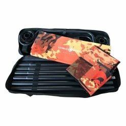 Sol-O-Cot Einzelbett Orange Limited Edition Mit Seitentasche Das Campingbett Von Disc-O-Bed -Kinderwagen 19800wt bag open