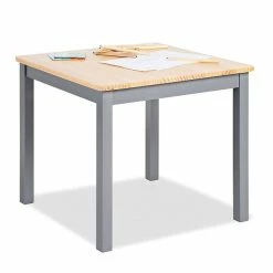 Pinolino Kindertisch Fenna Grau/natur Kiefer Massiv - Zum Toppreis