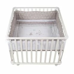 Roba Laufgitter Indibär Weiß 100x100 Cm