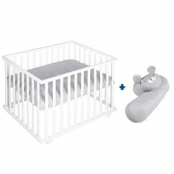 Roba Laufgitter Roba Style Weiß Inkl. Bettschlange, 75x100 Cm