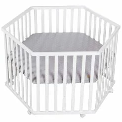 Roba Laufgitter Roba Style Grau Weiß, 6-eckig