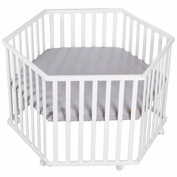 Roba Laufgitter Roba Style Grau Weiß, 6-eckig 1 Roba Laufgitter Roba Style Grau Weiß, 6-eckig