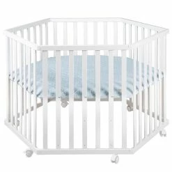 Roba Laufgitter Roba Style Türkis Weiß, 6-eckig