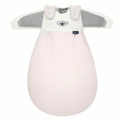 Alvi Baby Mäxchen BIO-Baumwoll-Jersey Ringlets Koala Rosé - 3-tlg. - Größe Wählen