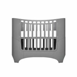 Leander Classic Kinderzimmer Sparset Grau Mit Babybett, Kommode Und Wickelaufsatz -Kinderwagen 210300 09 leander classic babycot grey 6 2