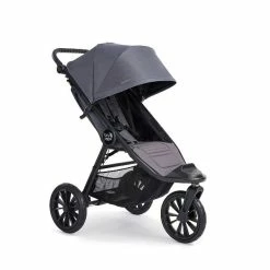 Baby Jogger City Elite 2 In Stone Grey -Kinderwagen 2149196 bbj city elite2 right side angle stone gray 3607 v1