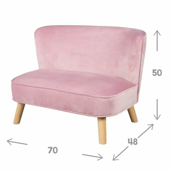 Roba Kindersofa Lil Sofa Mauve Zum Toppreis 2 Roba Kindersofa Lil Sofa Mauve Zum Toppreis – Bild 2