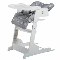 Roba Treppenhochstuhl Chill Up Weiß Little Stars Zum Toppreis -Kinderwagen 275067wef190 02