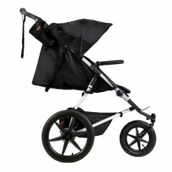 Mountain Buggy Terrain 3.0 In Onyx Jogger Für Jedes Gelände -Kinderwagen 2 mountain buggy terrain onyx recline side 1