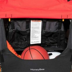 Burley Honey Bee Fahrradanhänger Rot 2-Sitzer Mit Buggy-Funktion -Kinderwagen 3 2019 honey bee cargo