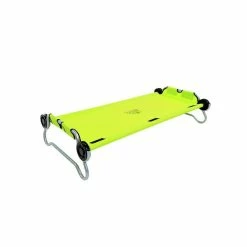 Kid-O-Bed Einzelbett Grün Mit Rundem Rahmen Das Campingbett Von Disc-O-Bed