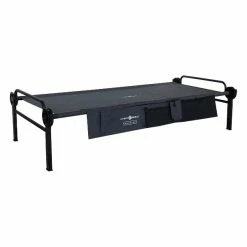 Disc-O-Bed XLT Campingbett Anthrazit Modernes Feldbett