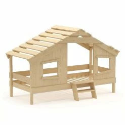 Artkid Cosmo Hausbett Aus Kiefer Natur Liegefläche 90 X 200 Cm -Kinderwagen 30092450093 hausbett cosmo whiteroom 1 1 1 2k