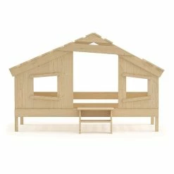 Artkid Cosmo Hausbett Aus Kiefer Natur Liegefläche 90 X 200 Cm -Kinderwagen 30092450093 hausbett cosmo whiteroom 2 1 1 2k