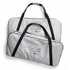 Kid-O-Bunk Campingbett Grün Mit Seitentaschen Etagenbett Von Disc-O-Bed -Kinderwagen 30105bo kid o bunk blau bags 1