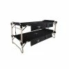 Disc-O-Bed 2XL Etagenbett Schwarz Modernes Feld- Und Campingbett