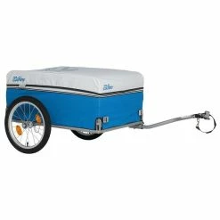 XLC Carry Van Lastenanhänger Blau Inkl. Regenverdeck & Rücklicht Zum Toppreis