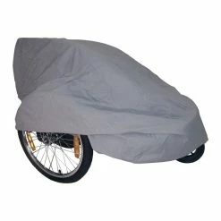 XLC Duo 8teen Fahrradanhänger Limone Zweisitzer Inkl. Buggyrad & Rücklicht Zum Toppreis -Kinderwagen 3092009050 faltgarage fuer xlc duomono 2