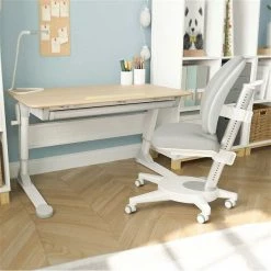 Nature Kid Terra Schreibtisch Set Natur Arbeitsplatte Inkl. Schreibtischstuhl