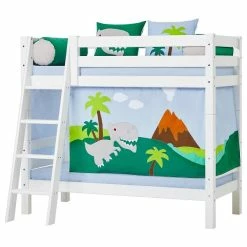Hoppekids Etagenbett ECO Luxury 70x160 Cm Mit Schräger Leiter & Absturzsicherung -Kinderwagen 34 33 003 1