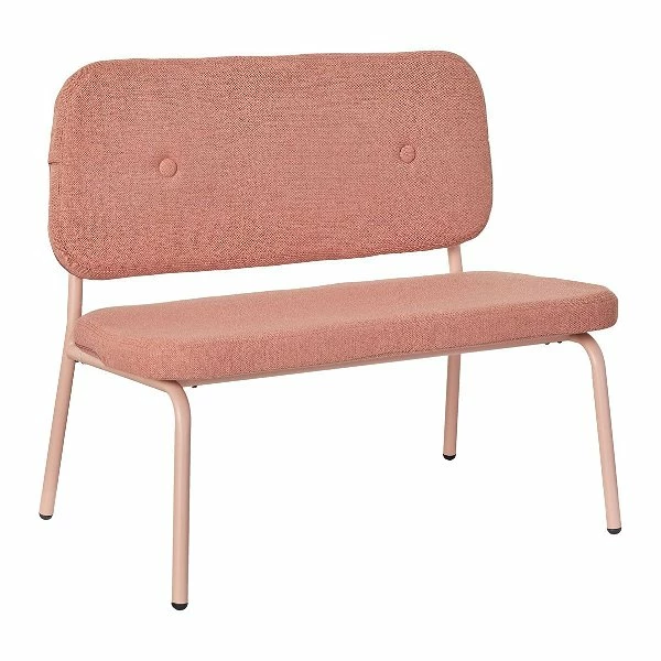 LIFETIME Chill Bank - Rose Blush Metallgestell & Weiche Polster 2 LIFETIME Chill Bank - Rose Blush Metallgestell & Weiche Polster – Bild 2