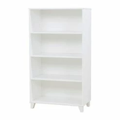 Hoppekids Peter Regal - Weiß 3 Fachböden - Höhe 129 Cm