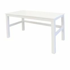 Hoppekids Schreibtisch Maja - Weiß Teilmassiv, 138 X 70 Cm