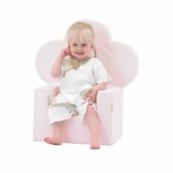 Hoppekids Flower Schaumstuhl Rosa Passend Zum Dessin FAIRYTALE FLOWER