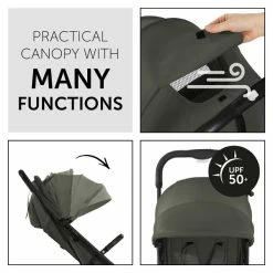 Hauck Travel N Care Buggy -Kinderwagen 4007923160176.pt07.travel n care dark olive