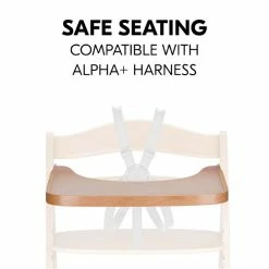 Hauck Alpha Wooden Tray Esstablett -Kinderwagen 4007923550496.pt04.alpha wooden tray natural