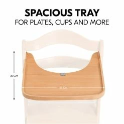 Hauck Alpha Wooden Tray Esstablett -Kinderwagen 4007923550496.pt05.alpha wooden tray natural