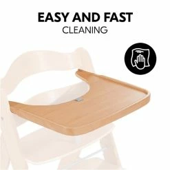 Hauck Alpha Wooden Tray Esstablett -Kinderwagen 4007923550496.pt08.alpha wooden tray natural