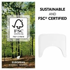 Hauck Alpha Wooden Tray Esstablet -Kinderwagen 4007923550540.pt02.alpha wooden tray white