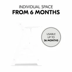 Hauck Alpha Wooden Tray Esstablet -Kinderwagen 4007923550540.pt03.alpha wooden tray white