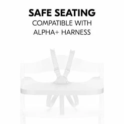 Hauck Alpha Wooden Tray Esstablet -Kinderwagen 4007923550540.pt04.alpha wooden tray white